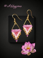 bouclesd'oreilles;abbyroblet;miyuki;faitmain;bohochic;earrings