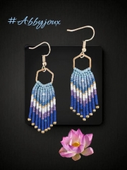 bouclesd'oreilles;abbyroblet;miyuki;faitmain;bohochic;earrings