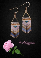 bouclesd'oreilles;abbyroblet;miyuki;faitmain;bohochic;earrings