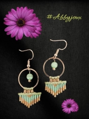 bouclesd'oreilles;abbyroblet;miyuki;faitmain;bohochic;earrings