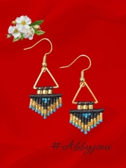 bouclesd'oreilles;abbyroblet;miyuki;faitmain;bohochic;earrings