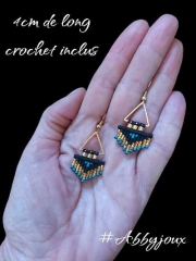 bouclesd'oreilles;abbyroblet;miyuki;faitmain;bohochic;earrings