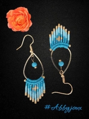 bouclesd'oreilles;abbyroblet;miyuki;faitmain;bohochic;earrings