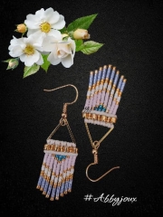 bouclesd'oreilles;abbyroblet;miyuki;faitmain;bohochic;earrings